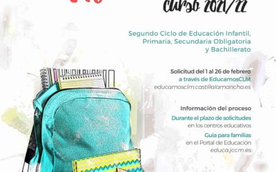 INFORMACIÓN PLAZOS ADMISIÓN INFANTIL, PRIMARIA, ESO 21-22